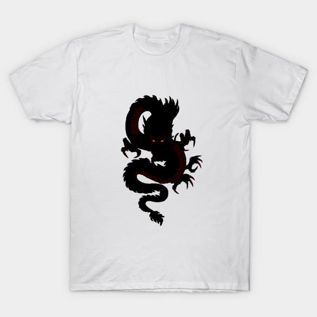 dragon T-Shirt by NEBULA-mono pro